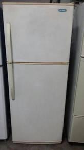 Elba Fridge Refrigerator 2 Doors Peti Sejuk White
