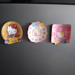Hello Kitty fridge magnet 冰箱貼x 3