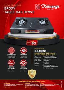 Epoxy Table Gas Stove (GS-9022)