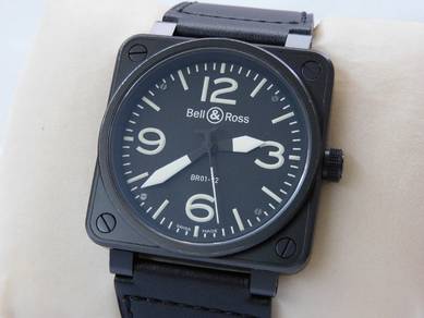 Bell and Ross BR01-92 Black . Full set. 
