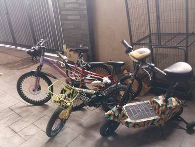 Preloved Kids Bikes & Electric Scooter Bundle / Cl
