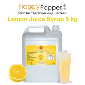 Sirap Concentrated Fruit Juice Syrup Lemon 5kg