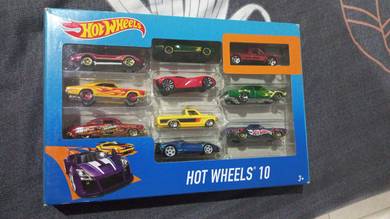 hotwheels 10 car pack