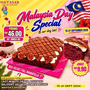 Promo Red Velvet Full Mamatella 7 inchi