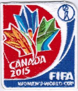 2015 7th Canada Women World Cup Football Patch
