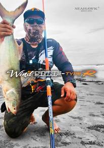 SEAHAWK WINDSURF 𝐓𝐘𝐏𝐄 𝐑 20-60LB HIGH rod