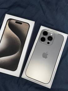 iPhone 15 Pro 256GB Natural Titanium phone murah