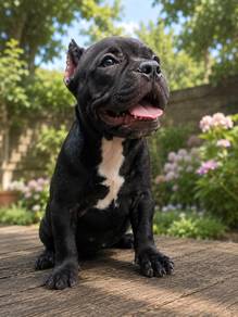American bully puppy