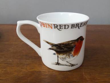 Sainsbury's robin mug