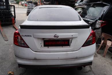 Nissan almera rear cut