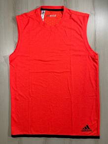 Adidas Orange Sleeveless Tee #CB Used
