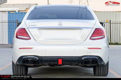 W213 Brabus Rear Diffuser Bodykit Bodykit Exhaust