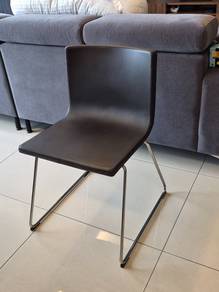 Good condition leather dining chairs for sale