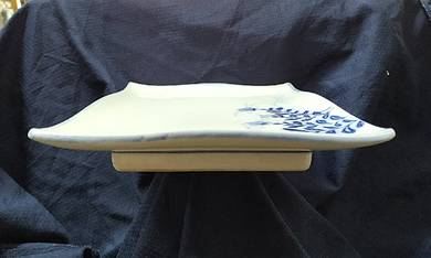 Antique Japanese Hand Painted Porcelain Sushi Tray
