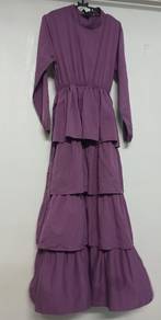 Dress 4 Layer purple