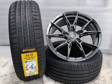 Proton X70 Mazda CX5 19" Rim + Tayar R380