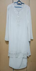 Baju Kurung Off White