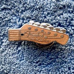 Vintage Fender Telecaster Headstock Lapel Pin
