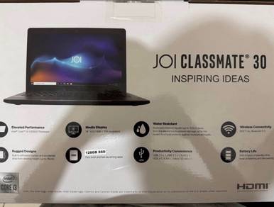Joi Laptop i3 4gb 128 ssd