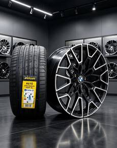 BMW 5 Series G30 19" Rim + Tayar Baru R501