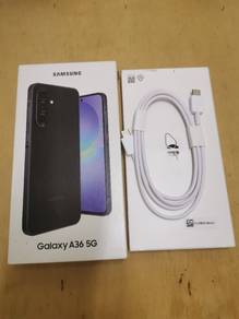 samsung A36 fullbox with 45w charger 