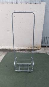 YD68W Rak Baju Bakul Stainless Steel Clothes Rack