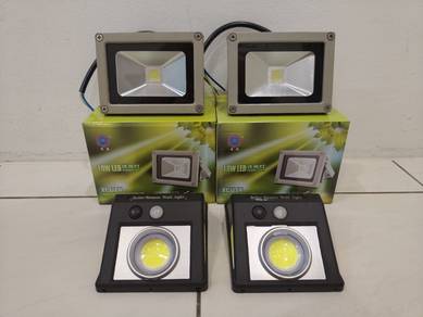 flood light and solar light