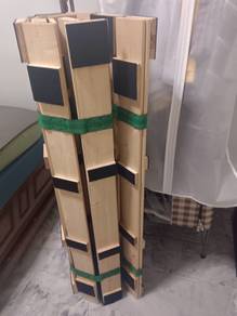 Solid wood tatami bed (single size)