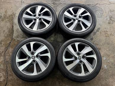 Rim second 16 toyota yaris siap tayar myvi bezza