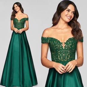 Green prom wedding bridal dress gown RBP1504