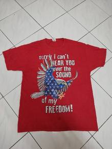 T-Shirt EAGLE USA FLAG Size L