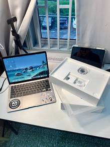 macbook air m1 95%battery full set clean condition