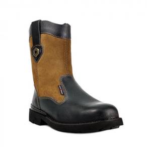 Saf Shoe Black Hammer High Pull Black/Brown BH4302