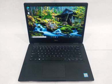 Laptop Dell Slim i5 Core 8th Gen SSD 256gb Ram 8gb