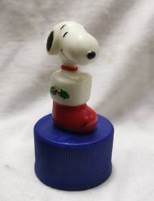 Snoopy Peanuts × PEPSI Bottle Cap Figure From Japa