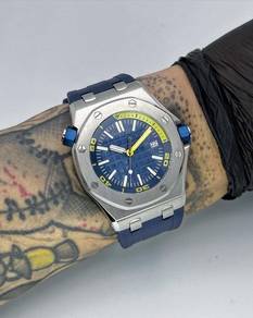 Custom Seiko Mod 46mm Blue AP ROO