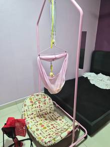 Rangka set buaian besi