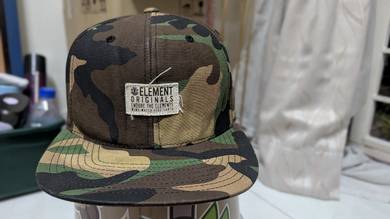 Camo Element Snapback Cap