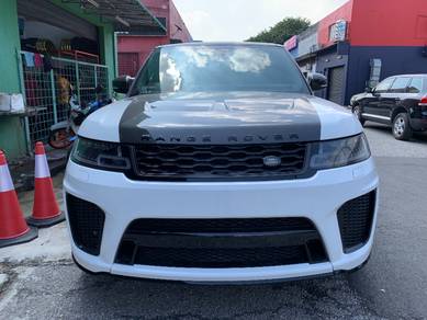 Range Rover sport convert SVR facelift bodykit