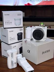 Sony ZV-E10 II White Edition Full Set