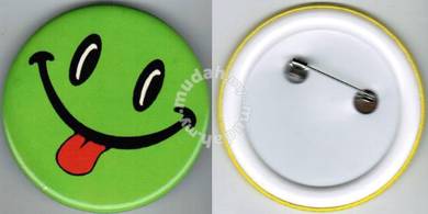 Smiley Happy face #24 Cartoon Button Badge 58mm
