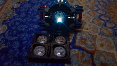 Dx Ultraman RB Gyro & crystal holder set