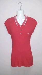 T-Shirt Collar Ringer FRED PERRY Less Sleeve Women