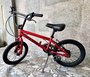 Raleigh Champ BMX 16-inch bicycle.