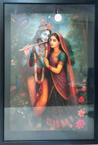 Radha Krishna Framed Artwork