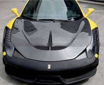 Ferrari 458 Speciale Style Carbon front Hood bonet