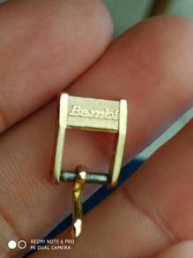 Vintage Bambi lady watch buckle japan