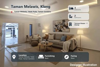 1-storey Terraced House For Sale in Klang,SGR