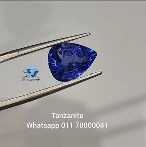 Pear shape Tanzanite