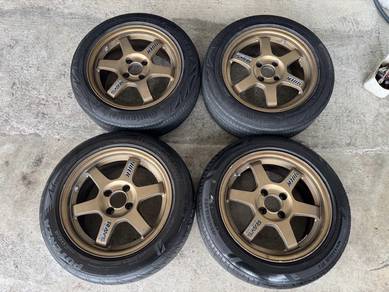 Rim te37 bronze autooption thailand 15 inch